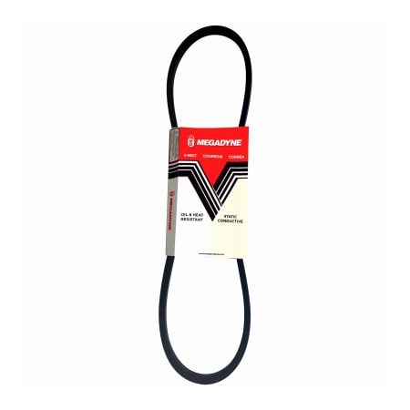 Jason Industrial 58x34 BLK Rubb VBelt B31